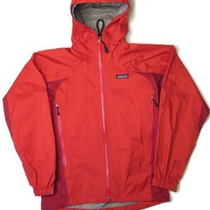 Patagonia Rain Shadow Red H2No Hooded Jacket XS